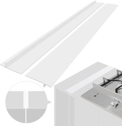 Kachelstrip houdt schoon tussen fornuis en kast 61,5 cm 2-pack