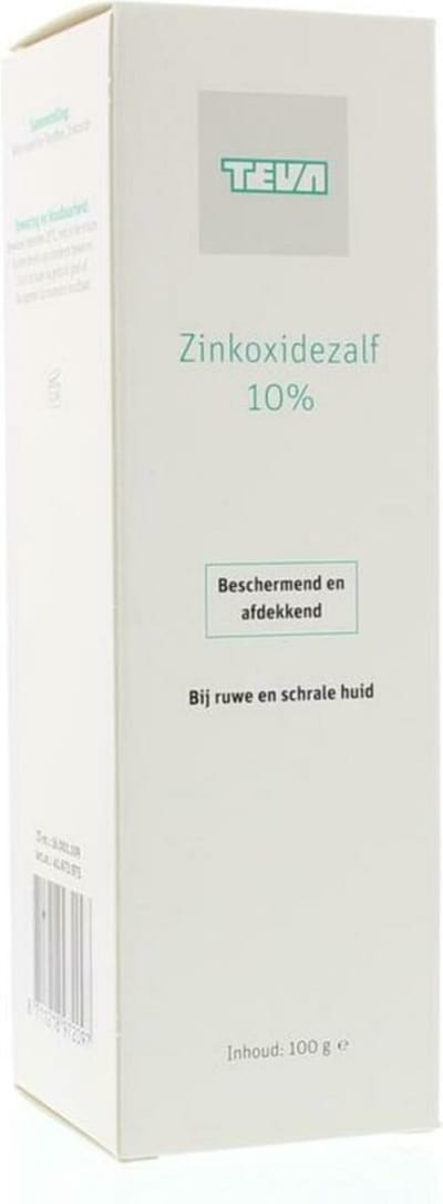 Teva Zinkoxidezalf 10% 100 Gram