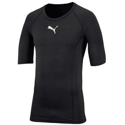 Puma Kinder Shirt LIGA Baselayer Tee SS Jr 655919 Puma Black-116