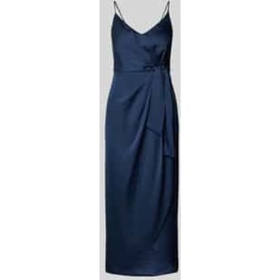 Cocktailjurk met knoopdetail