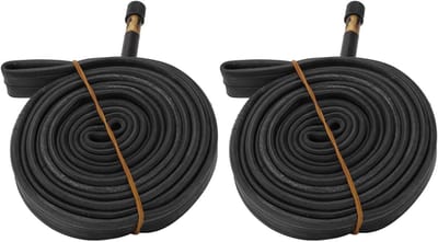 700x23C binnenband voor racefiets, 48mm Schrader ventiel, inclusief 2 bandenheffers en 2 stuks Butyl rubber binnenbanden