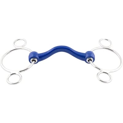 2 ring paardenbit Jump'In Pessoa Softmouth