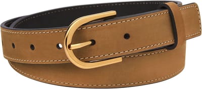 FOSSIL Riem Morrison Belt W90 Camel Lichtbruin