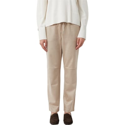 Comma  Hosen Brown Maat: 34 | Straight Broeken Outlet | Dames | Beige