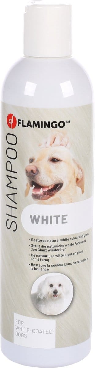 Flamingo Hondenshampoo Witte Vacht