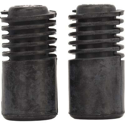 2 pièces Butée de pare-chocs en caoutchouc de hayon 1500496 00 B Coussin tampon de pare-chocs de hayon Remplacement pour Tesla Model Y 2017 à black
