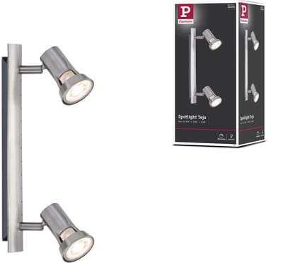 Spotlight Teja GU10 230V max. 2x10W dimbaar Nikkel gesatineerd