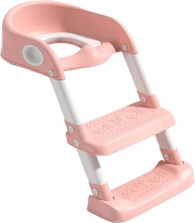 Toilet Trainer met Trapje - Potty Trainer Kinderen - Zelfstandig Zitten - Ergonomisch Zitting