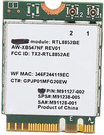 Dailygoody - Rtl8852Be Ax210Ngw WiFi-Kaart - Dual-band 1800 Mbps