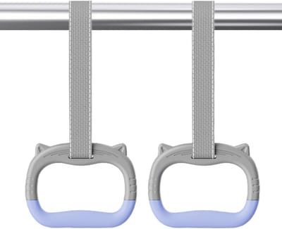 Turnringen Set - Krachtringen Gymnastiek - Krachtopbouw Thuisfitness - Hoge Belastbaarheid 200kg - 12cm Breed - Geel