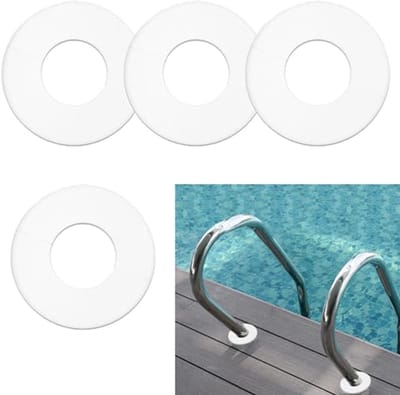 Zwembadrozetten voor Zwembadladder - Gat Covers voor Binnen | 2 Inche Diameter