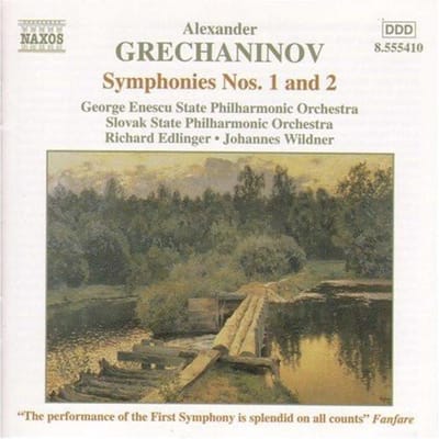 George Enescu State Philharmonic Orchestra, Richard Edlinger, Johannes Wildner - Gretsjaninov: Symphonies Nos. 1 And 2 (CD)