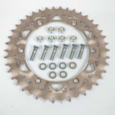 Couronne de transmission Sunstar pour Moto Kawasaki 125 KX 1983 à 2007 42 dents / ARG Neuf