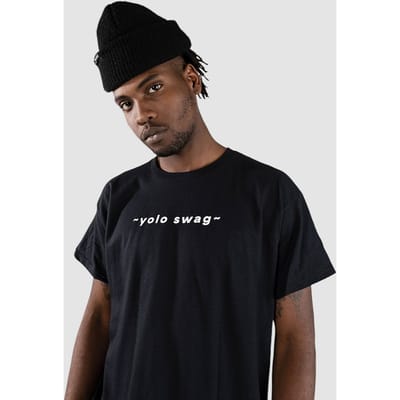 A.LAB Yolo Swag T-Shirt zwart
