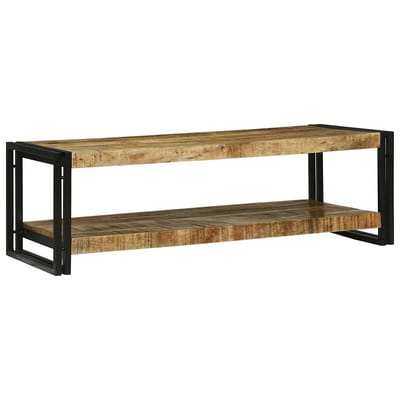 vidaXL - Salontafel - Bruin - 120 - x - 50 - x - 38 - cm - Massief - Mango - Hout