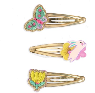 Djeco haaraccessoires - kleurrijke haarspeldjes set voor kinderen.