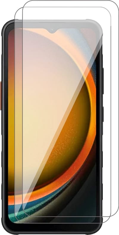 Screenprotector geschikt voor Samsung Galaxy Xcover 7 - 2x Glas Screen Protector