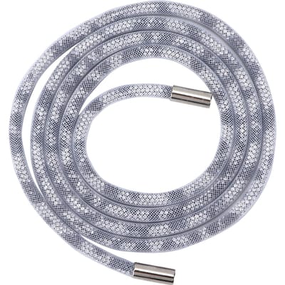 Strass Touw 6mm Breedte Glanzend Glitter Decoratief Koord Rand Accessoires voor Schoenen Kleding 138cm