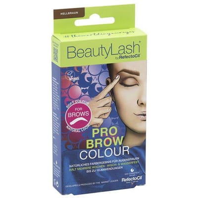 BEAUTYLASH PRO BROW COLOUR wenkbrauwverfkit #Lichtbruin 1 stuk