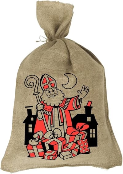 Sinterklaaszak - Jute zak - Jutezak 80x50 cm - 2 stuks