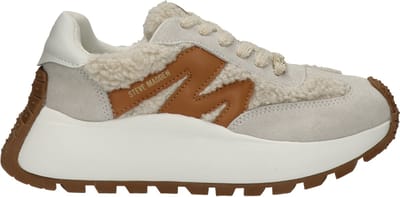Steve Madden Supercampo-f Sneakers - Dames - Beige - Maat 39