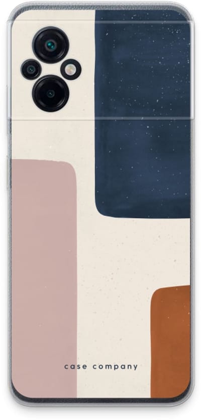 Case Company® - Hoesje geschikt voor Xiaomi Poco M5 hoesje - Geo #5 - Soft Cover Telefoonhoesje - Bescherming aan alle Kanten en Schermrand