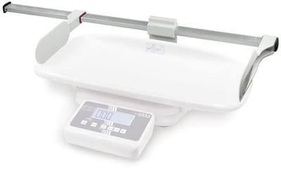 Meetlint Babyweegschaal - Meetlat Meetlat - Nauwkeurig Meten - Precisie Schaalverdeling - 80 cm - Wit Grijs
