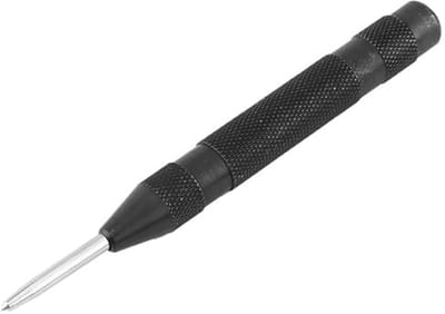 Dailygoods- Perforator Automatisch - Centreerkorrel - Hoogwaardig Staal - Schokbestendig - Voor Metaal/Hout/Glas - Consistente Afdrukken - Centerpons