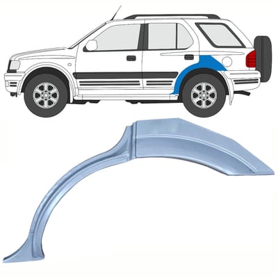 Reparatiepaneel achterspatbord voor Opel Frontera B 1999-2002 / Links