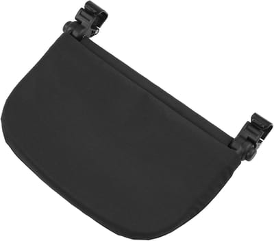 Kinderwagen Voetsteun - Baby Beensteun - Comfortabel Reizen - Verlengt Kinderwagen - 21 cm - Zwart