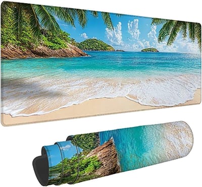 Bureauonderlegger - XXL Muismat - Gaming en Kantoor - Antislip en Genaaid - 120x60cm