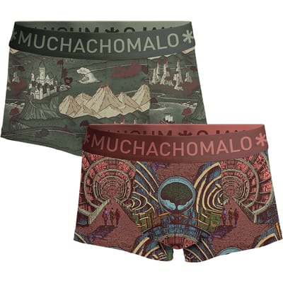 Muchachomalo Heren 2-pack trunks maze life