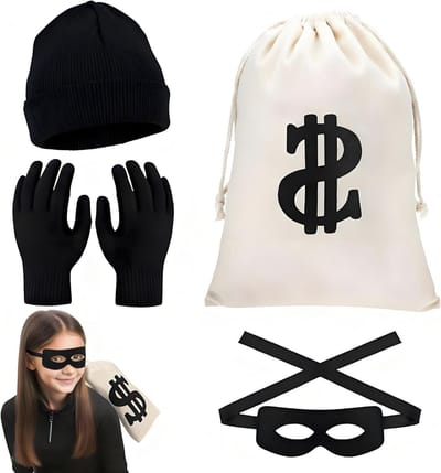 Verkleedkostuum voor Dief - Perfect voor Carnaval, Feestjes en Cosplay Avonden