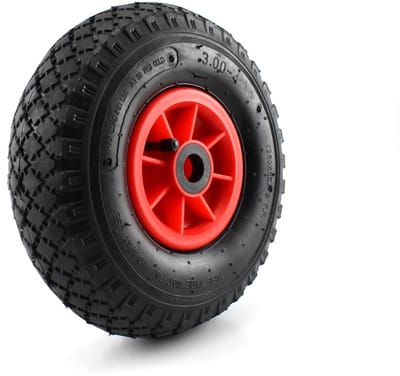 Steekwagenwiel 3.00-4 – PVC Velg – Glijlager – Draagvermogen 100 kg – WHEEL TECH EUROPE