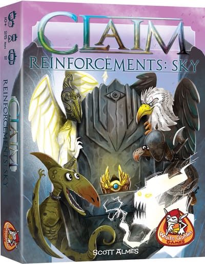 White Goblin Games - Claim Reinforcements: Sky - Kaartspel - 2 spelers - Tactisch kaartspel - Vanaf 10 jaar - Kaartspel met unieke facties