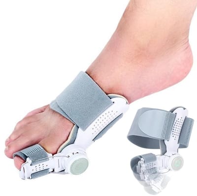 Hallux Valgus Orthese, Verstelbare Teen Gelijkrichter, Verstelbare Grote Teen Hallux Valgus Corrector, Universele Corrector voor Hallux Valgus voor mannen en vrouwen