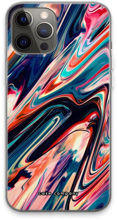 Case Company® - Hoesje geschikt voor iPhone 13 Pro Max hoesje - Quantum Being - Soft Cover Telefoonhoesje - Bescherming aan alle Kanten en Schermrand