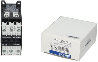 Magneetschakelaar - Contactor - Industriële Automatisering - Hoge Vermogensschakeling - 21 x 15 x 10 cm - Grijs
