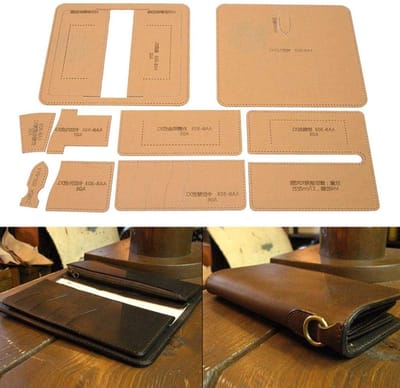 DIY sjablonen voor leren mappen - Acryl sjablonen set voor creatieve projecten en installatie
