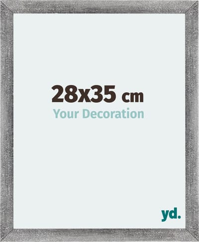 Your Decoration - Fotolijst 28x35 cm - MDF - Grijs Geveegd - Mura