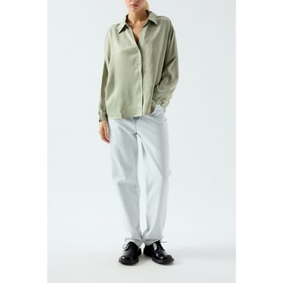American Vintage Unyl Shirt Falaise Größe: M | Longsleeves Outlet | Damen