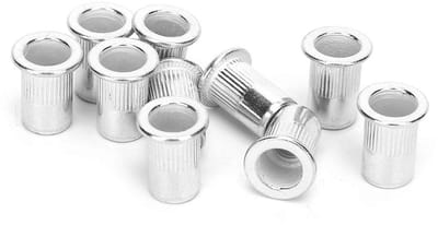 Dailygoods- Klinknagelmoer 200 Stuks - Aluminium Blindklinkmoeren - Bevestigingsaccessoire M6 - Professionele Kwaliteit - Geschikt voor Meubelproducten - Blindklinkmoer