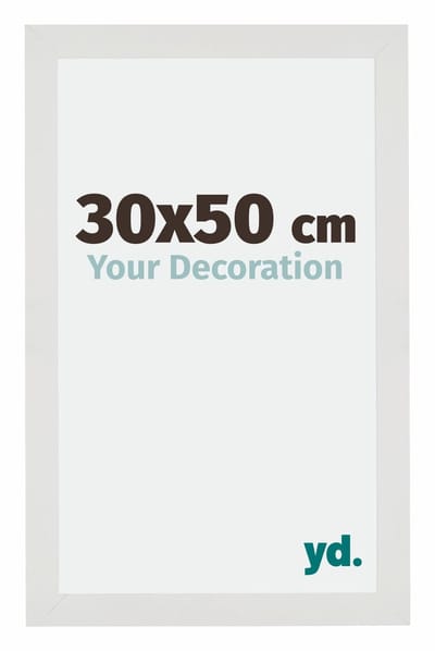 Your Decoration - Fotolijst 30x50 cm - MDF - Wit Mat - Mura