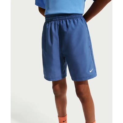 Nike Big Shorts Jongens-petrolblauw, wit