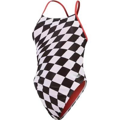 Dames zwempak uit 1 stuk Speedo End+ Allov Dig Tie Back