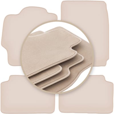 PREMIUM beige matten voor: Mazda 323 BJ sedan, hatchback, break, stationwagen 1998-2003