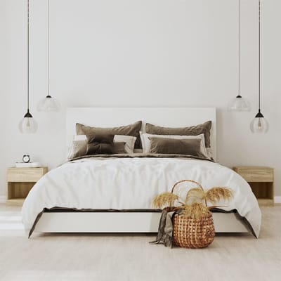vidaXL - Nachtkastje - met - lade - eikenkleur - 2 - st