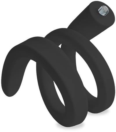 LUVION® Flexibele Babyfoonhouder - Universele Schroefaansluiting - Zwart