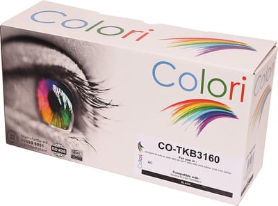 Colori huismerk toner geschikt voor Kyocera TK-3160 voor Kyocera Ecosys M3145dn M3645dn M3860idn M3860idnf P3045dn P3050dn P3055dn P3060dn P3145dn P3150dn P3155dn P3260dn