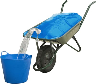 Excellent Waterzak 80 Liter - Waterzak Kruiwagen - Water Transport - Makkelijk Water Vervoeren - Blauw